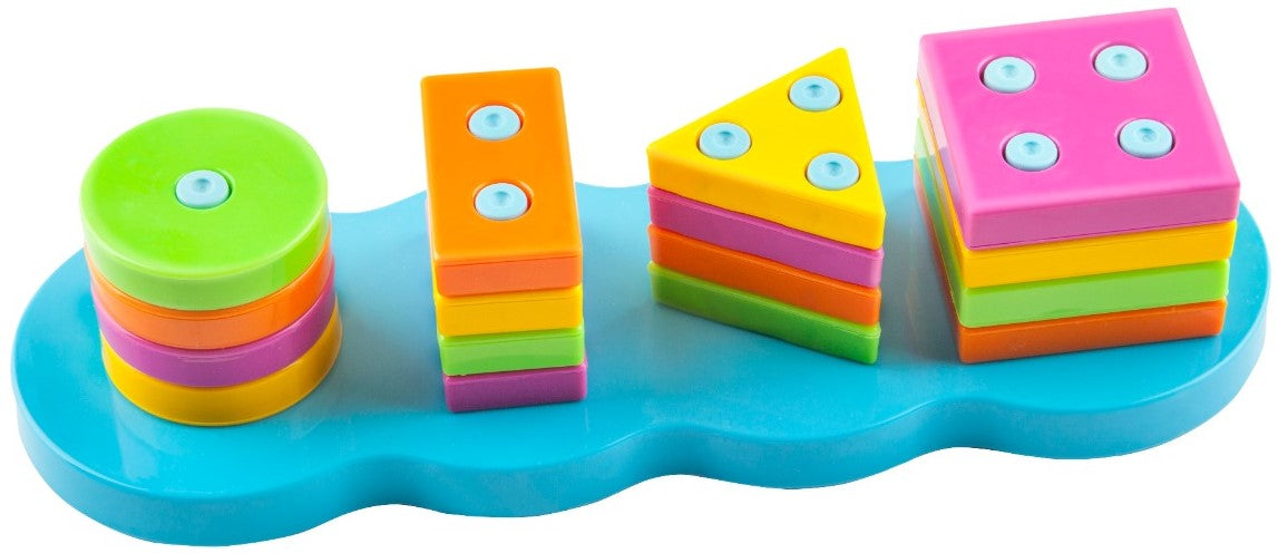 Baby Stapelspielzeug Motorikspielzeug BPA Frei