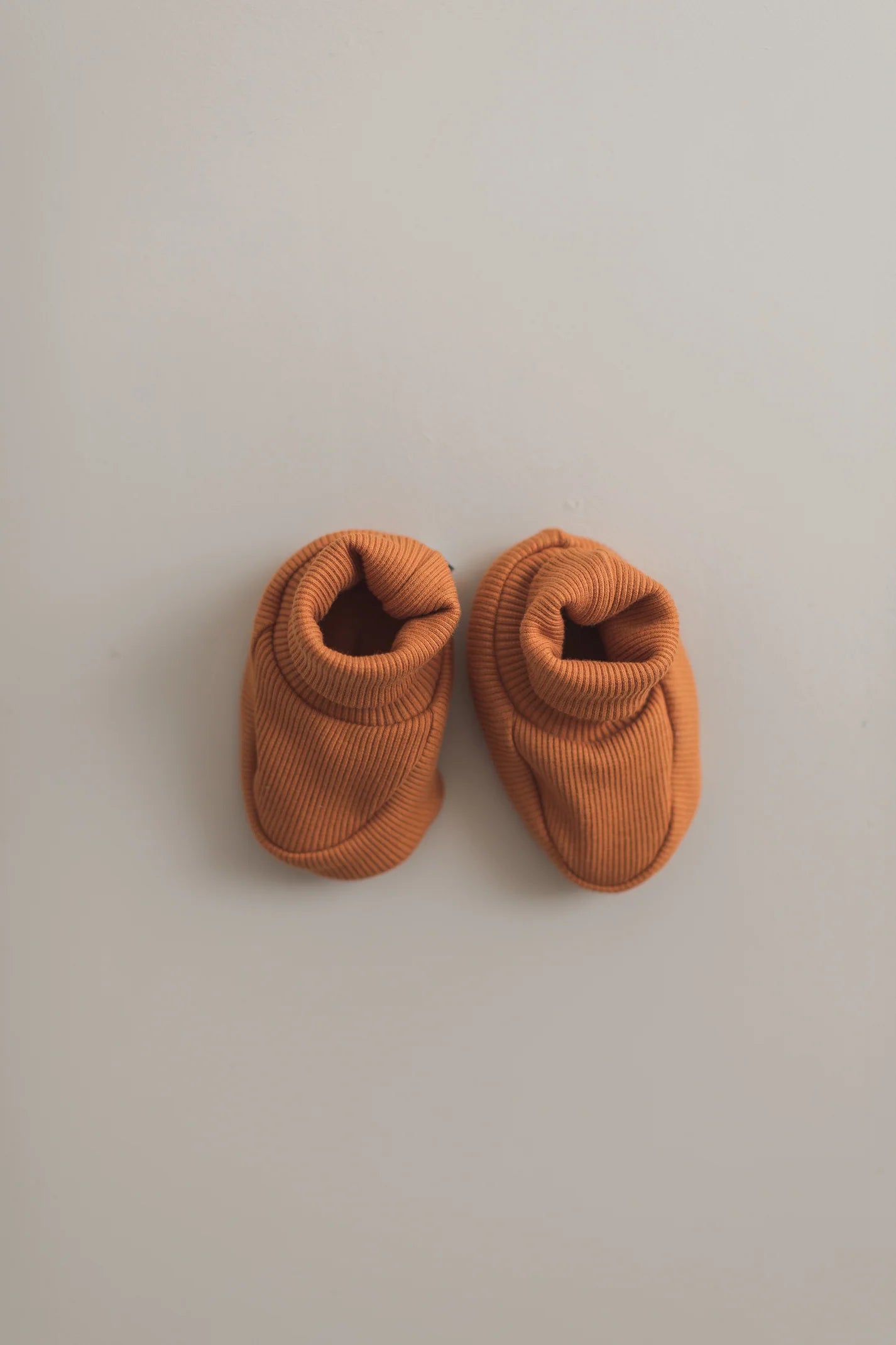 Baumwolle Baby Booties Bronze