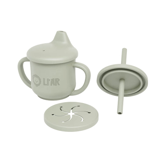 Baby 3-1 Silikon Becher Pistazie