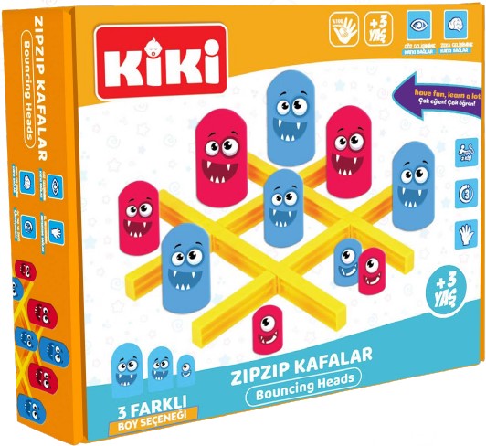 Tic Tac Toe Spiel, 2 Spieler Brettspiel BPA FREI