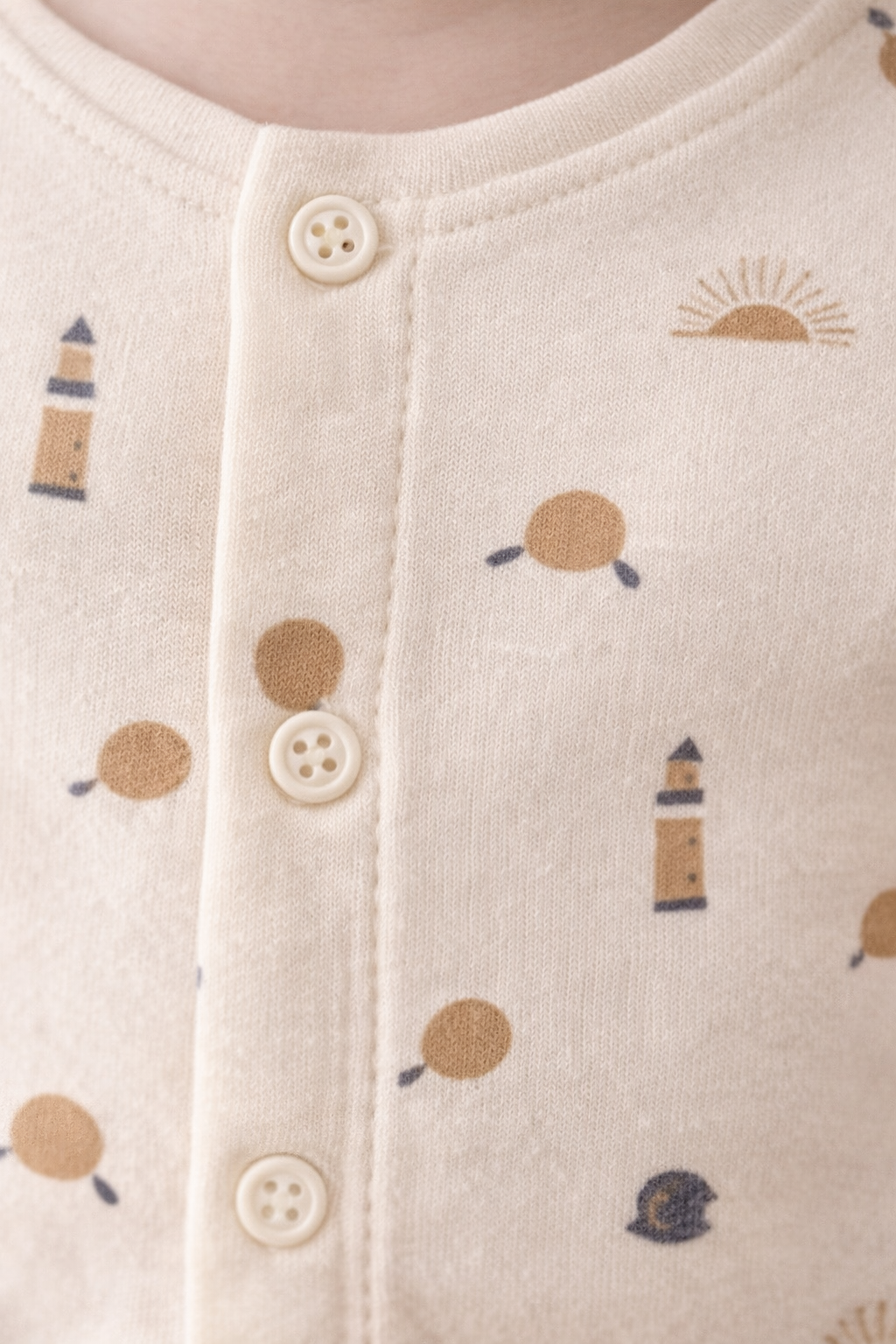 Maritimes Design im Marine Dream Baby Schlaf-Set – liebevolle Details