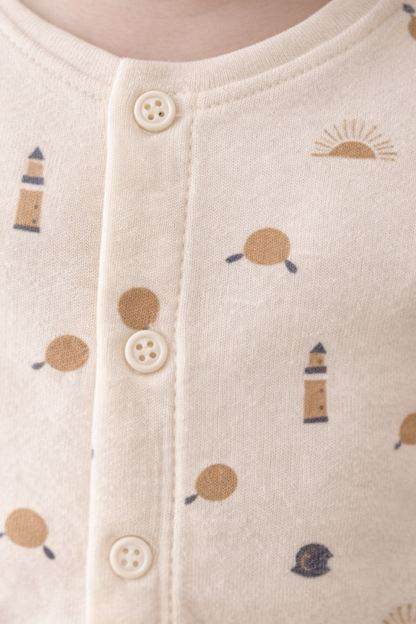 Maritimes Design im Marine Dream Baby Schlaf-Set – liebevolle Details