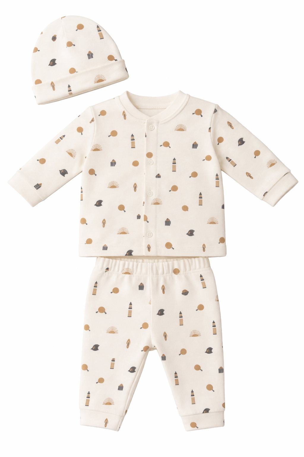 Marine Dream Schlaf-Set für Babys – weiches Baby Schlafset im maritimen Design