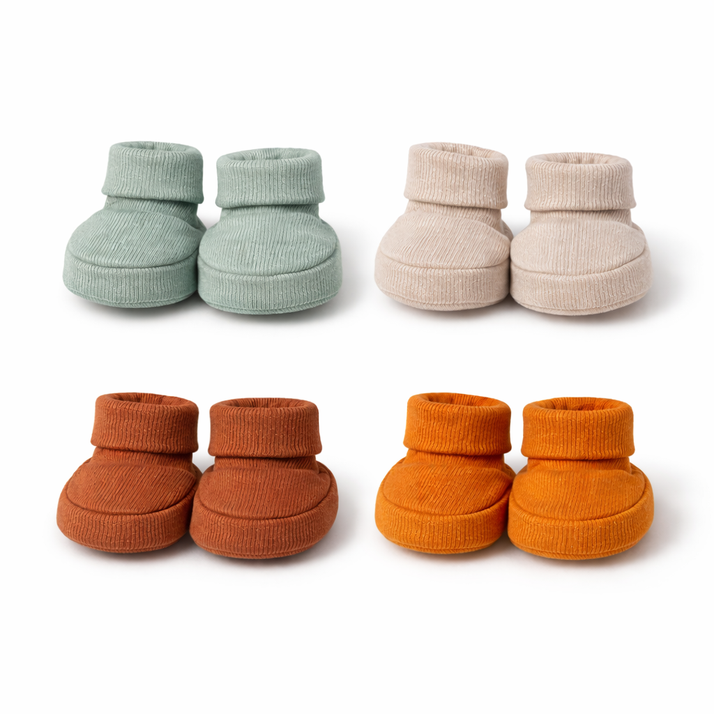 4er Set Baby Booties – 3 bezahlen, 4er Vorteilsset