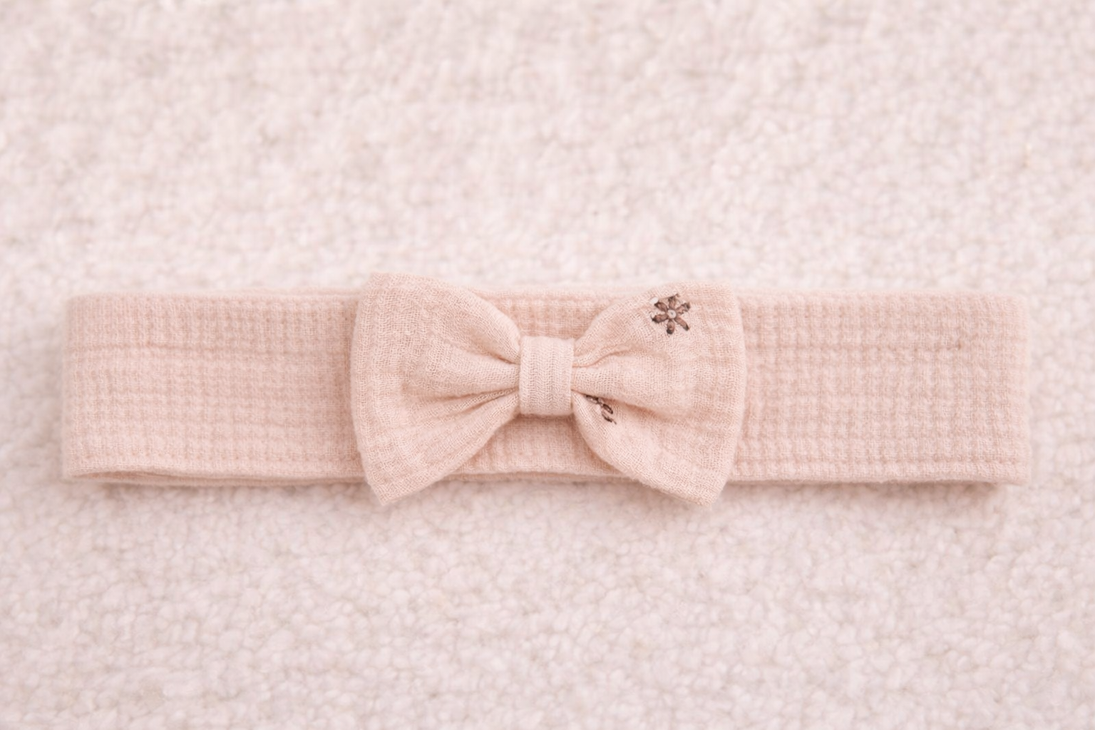 Verspielte Schleife & Stirnband-Detail – Baby LI’AR Babykleid