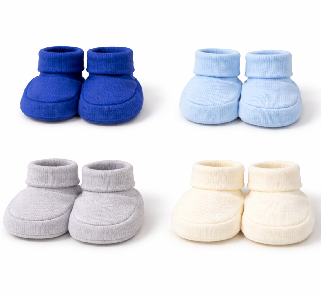 4er Set Baby Booties – 3 bezahlen, 4er Vorteilsset