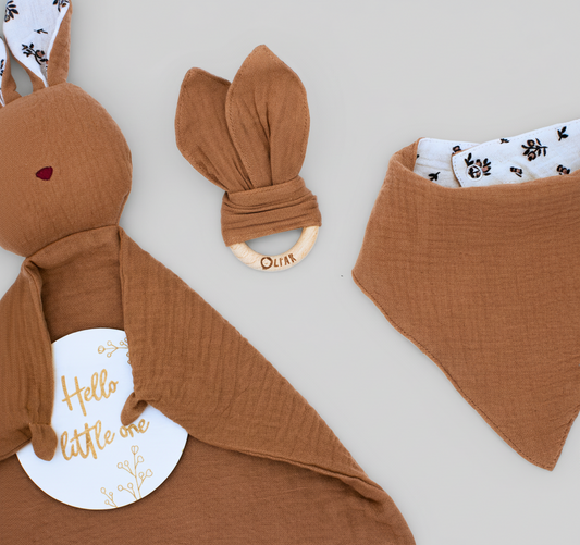 Geschenkbox für Neugeborene – mit Geschenkkarte & Briefumschlag