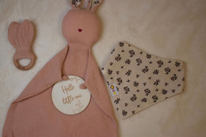 Rosa Baby Geschenk-Box für Neugeborene – stilvolles Geschenk zur Geburt