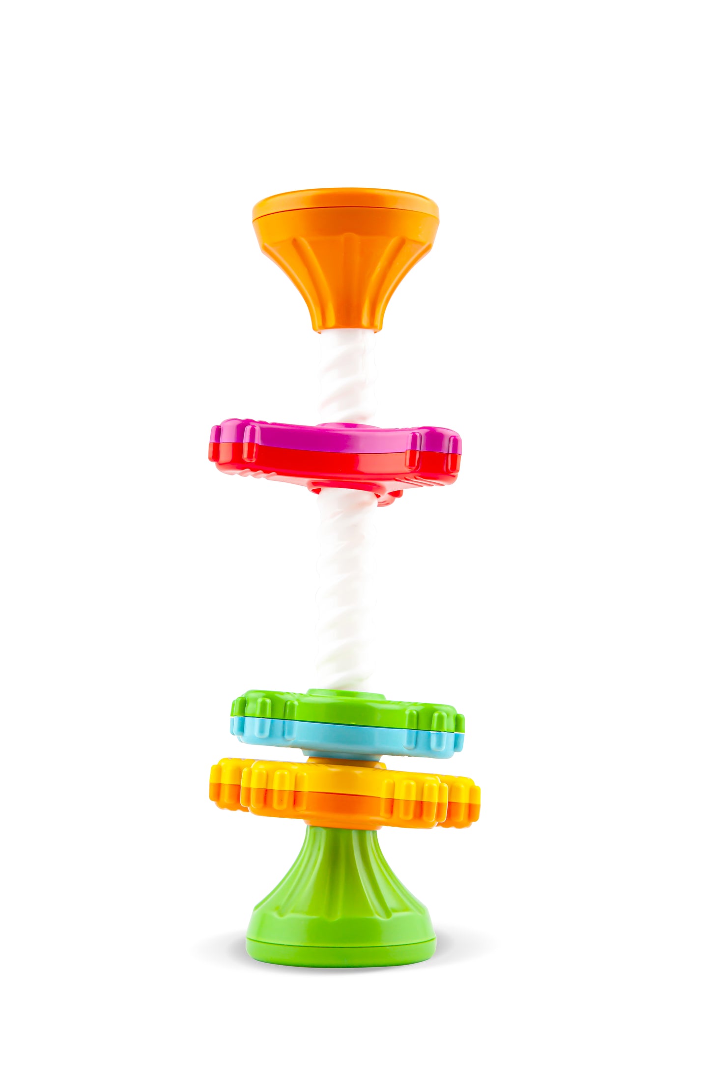 Mini Spinny, Stapelspielzeug für Babys, sensorisches Spielzeug, BPA Frei