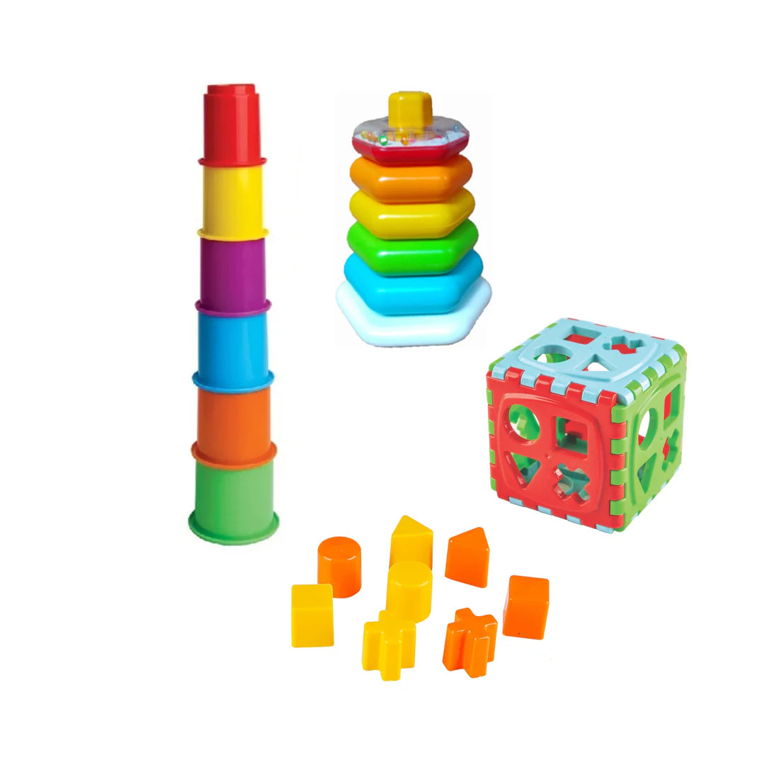 Motorik Lernspielzeug-Set 3 Teilig , BPA Frei