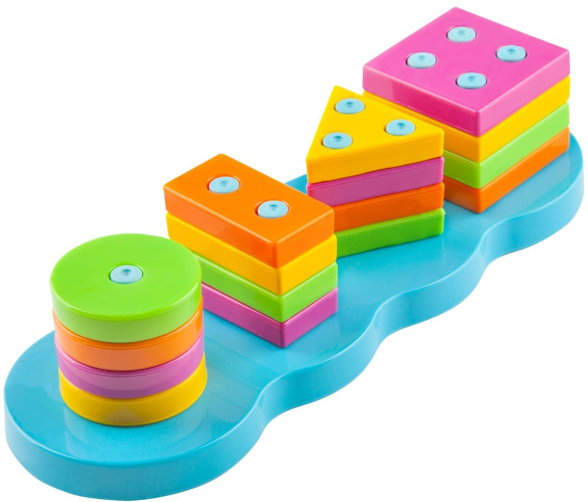 Baby Stapelspielzeug Motorikspielzeug BPA Frei