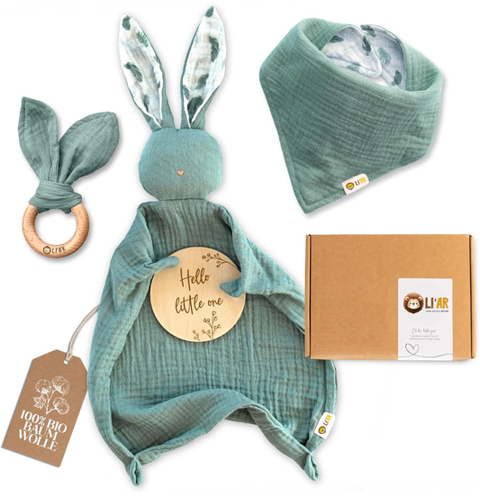 Geschenkbox für Neugeborene – mit Geschenkkarte & Briefumschlag