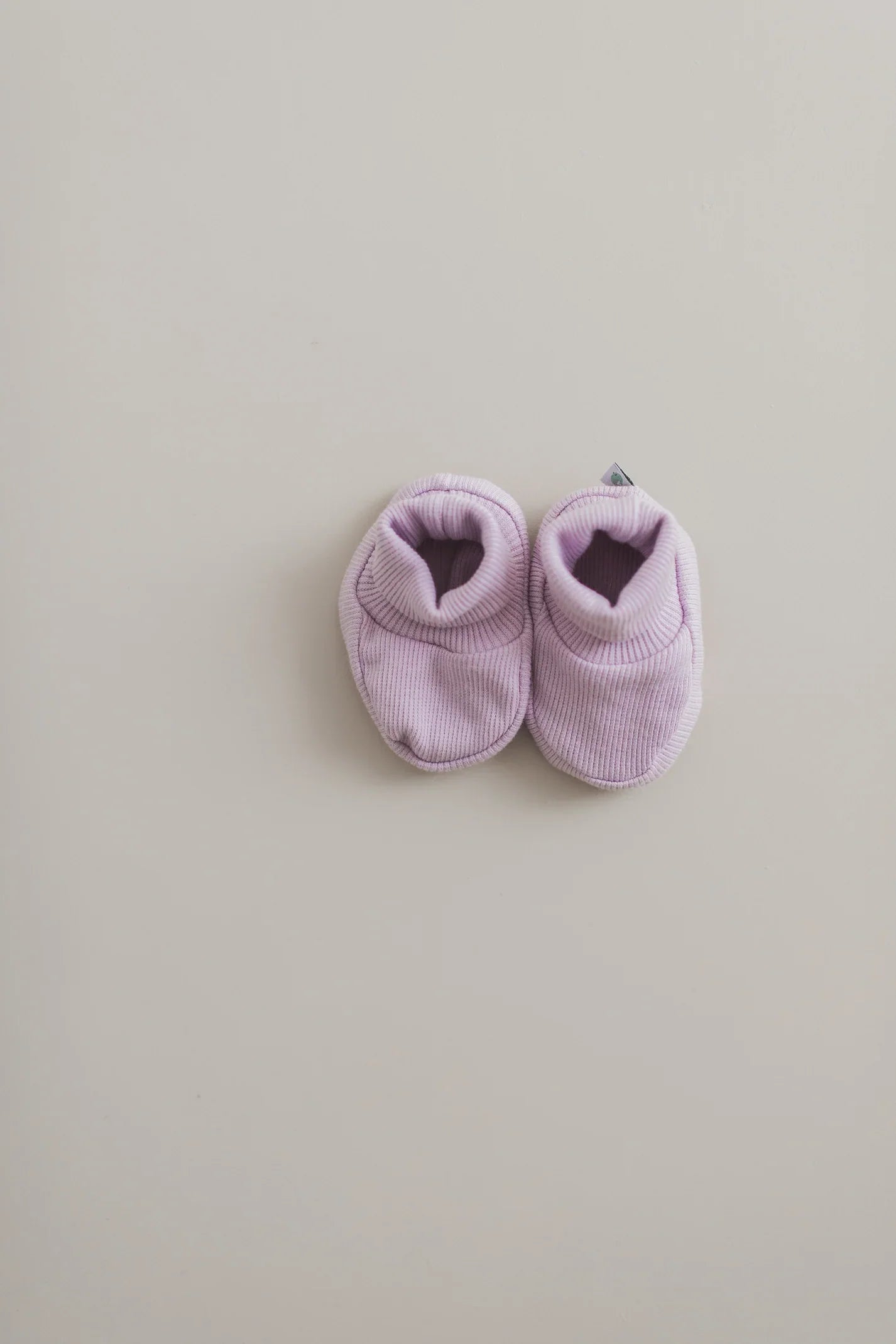 Baumwolle Baby Booties Lila